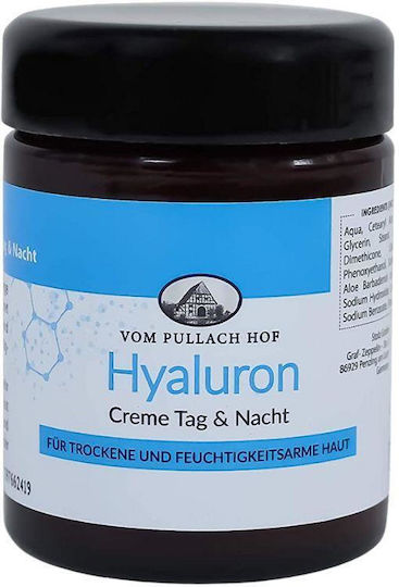 Vom Pullach Hof Creme mit Hyaluronsure fr Tag & Nacht Creme Krperpflege  Regeneration mit Hyaluronsure fr Alle Hauttypen 100ml | Skroutz Germany