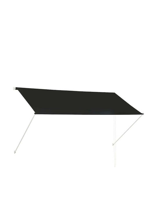 vidaXL Zelt Terrasse Charcoal 2.5x1.5m