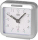 Trevi SL 3048 S Επιτραπέζιο Ρολόι Silver με Ξυπνητήρι