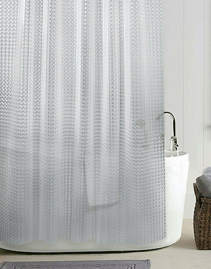 Import Hellas Silikon Duschvorhang 180x200cm Transparent 4677 Import Hellas Silikon Duschvorhang 180x200cm Transparent 4677