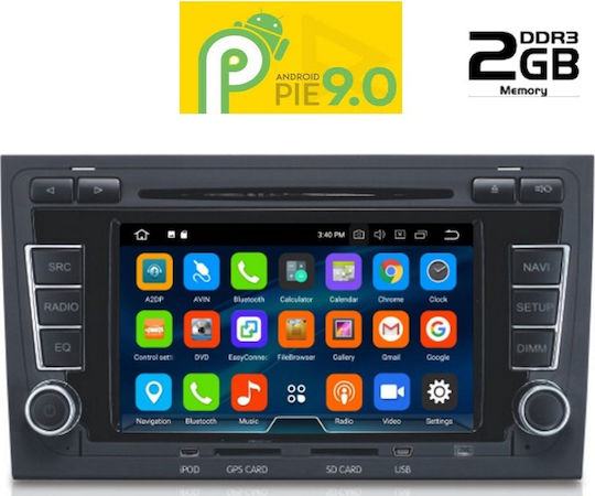 Digital IQ Ηχοσύστημα Αυτοκινήτου 2DIN (Bluetooth/USB/AUX/WiFi/GPS/Apple-Carplay/Android-Auto) με Οθόνη Αφής 7"
