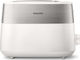 Philips Φρυγανιέρα 2 Θέσεων 830W Λευκή