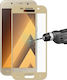 5D Full Face Tempered Glass Gold (Galaxy A5 2017)