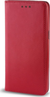 Senso Smart Magnet Synthetic Leather Book Red (Galaxy A50)