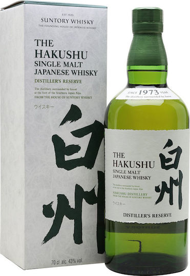 Hakushu Distiller's Reserve Single Malt Ουίσκι Ιαπωνίας σε Κουτί 43% 700ml