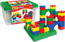 Androni Giocattoli Small Building Blocks Maxi Unico Plus for 1.5-3 Years 48 Pieces Androni Giocattoli Small Building Blocks Maxi Unico Plus for 1.5-3 Years 48 Pieces