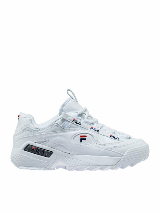 Fila Buty D-Formation Ανδρικά Chunky Sneakers Λευκά
