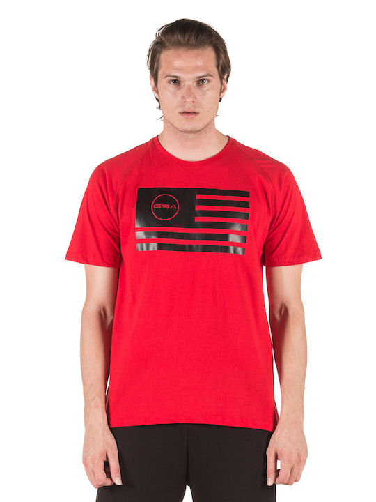 Superlogo 1719036 Αθλητικό T-shirt Flag Red