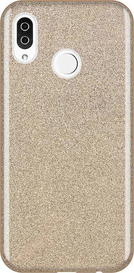 Back Cover Silicon Auriu (Huawei P20 Lite)