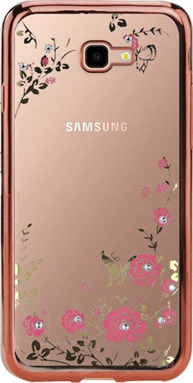 Forcell Задна корица Силикон Розово злато (Galaxy J4+)