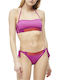 Sports Bra Bikini Top Fuchsia
