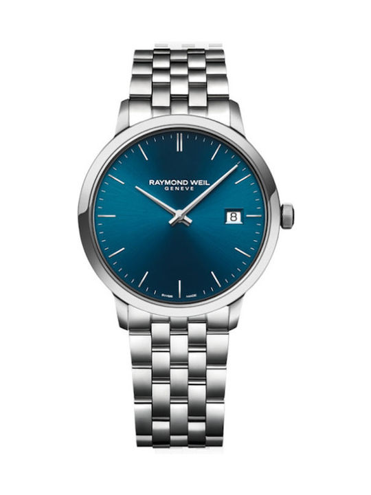 Raymond Weil Toccata Ceas Baterie cu Argintiu Brățară metalică