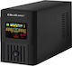 Qoltec Monolith 800VA UPS Line-Interactive 480W with 2 Schuko Power Plugs