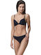 Luna Miracle One Push Up Bra without Underwire Navy Blue