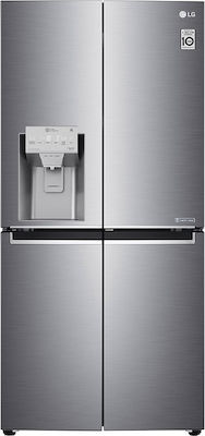 LG GML844PZKZ Ψυγείο Ντουλάπα 506lt NoFrost Υ178.7xΠ83.5xΒ73.4εκ. Inox