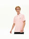 Lacoste Men's Short Sleeve Blouse Polo Pink