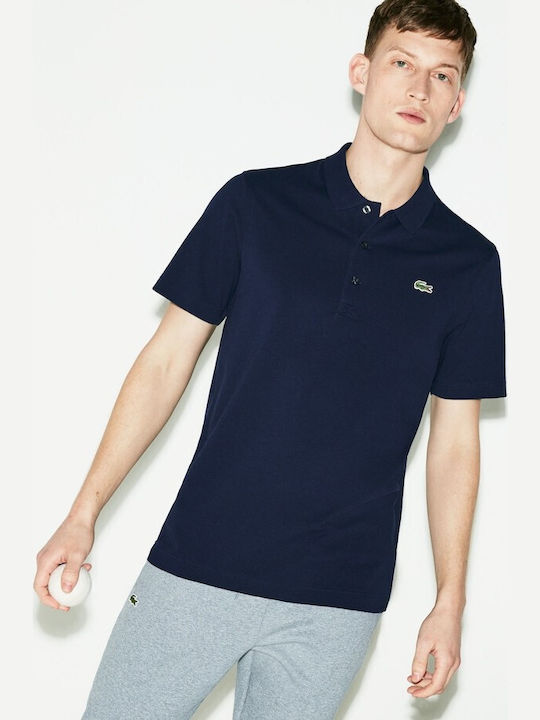 Lacoste Polo Short Sleeve Blouse Navy Blue