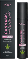 Vican Wise Beauty Restoring Day/Night Cream Suitable for All Skin Types with Cannabis 50ml