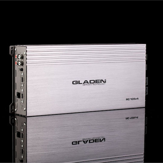 Gladen RC 105C4 Кола Усилвател 4 Канала Клас A/B