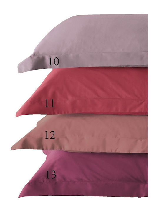 Makis Tselios Home Duvet Cover Set Cotton Satin Queen with 2 Pillowcases 220x240 Plain 10
