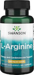 Swanson L-Αrginine 500mg 100 Mützen Ungesüßt