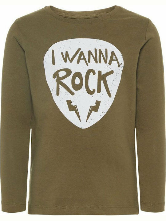 Name It Kids Blouse Long Sleeve Khaki