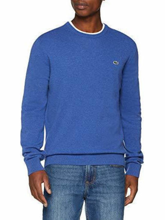 Lacoste Long Sleeve Sweater Blue