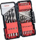 Bosch PointTeQ Set of 18 HSS Drills HSS with Cylindrical Shank for Metal