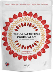 The Great British Porridge Co Porridge Strawberry and Peanut Butter 385gr 1Stück