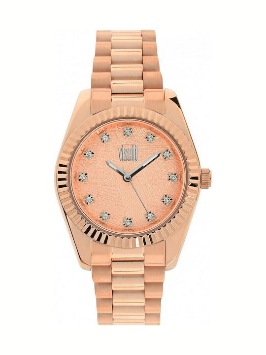 Visetti City Link Crystals Women's Watch with P...