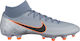 Nike Academy FG Mercurial Superfly 6 FG Футболни Обувки с Бутони Сиви