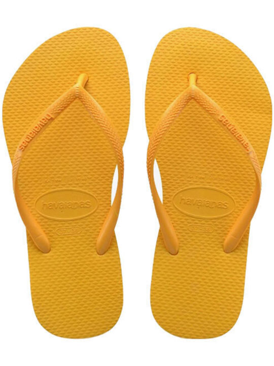 Havaianas Șlapi Slim Galbeni Culoare