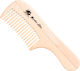 Eurostil Wooden Beard Comb 10cm