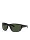 Ray Ban Bărbătești Ochelari de soare cu Negru Din plastic Cadru și Verde Lentilă RB4300 601/31