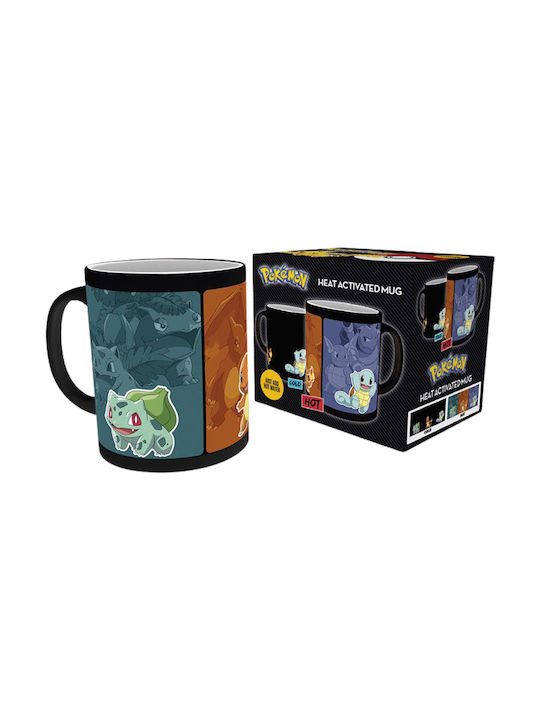 GB eye Pokemon Evolve Schimbare de Căldură Cană Ceramică Multicoloră 350ml 1buc