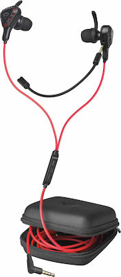 Trust GXT 408 Cobra Multiplatform În ureche Casti de gaming cu conexiun 3,5mm Roșu