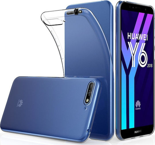 Roar Colorful Jelly Back Cover Silicon 0.3mm Transparent (Huawei Y6 2018)