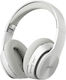 Edifier W820BT Ασύρματα/Ενσύρματα Over Ear Ακουστικά με 80 ώρες Λειτουργίας Λευκά