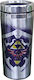 Paladone Zelda - Link's Travel Mug Glass Thermos Stainless Steel 500ml Multicolour