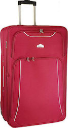 Cardinal 3600 Large Travel Suitcase Fabric Burgundy with 2 Wheels Height 72cm 3600/70