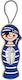 TFA Analog Bade-Thermometer Pirate Bath Thermometer 0°C bis 45°C Blau 14.3006