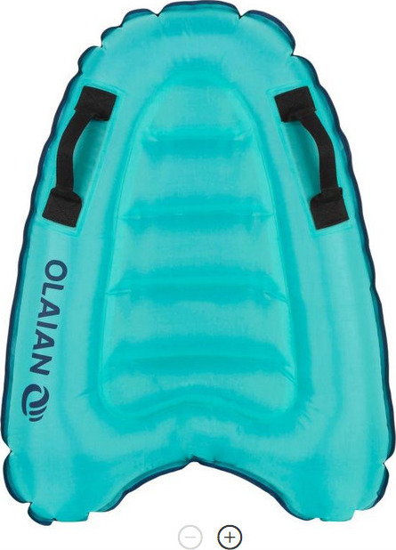 inflatable boogie board for slip and slide