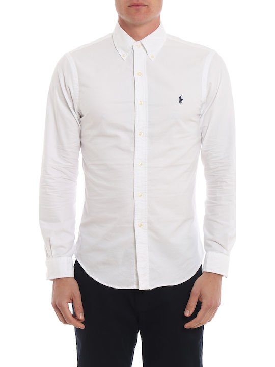 Ralph Lauren Men's Shirt Long Sleeve Cotton White 710736557-002