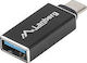 Lanberg Converter USB-C male to USB-A female 1pcs AD-UC-UA-02