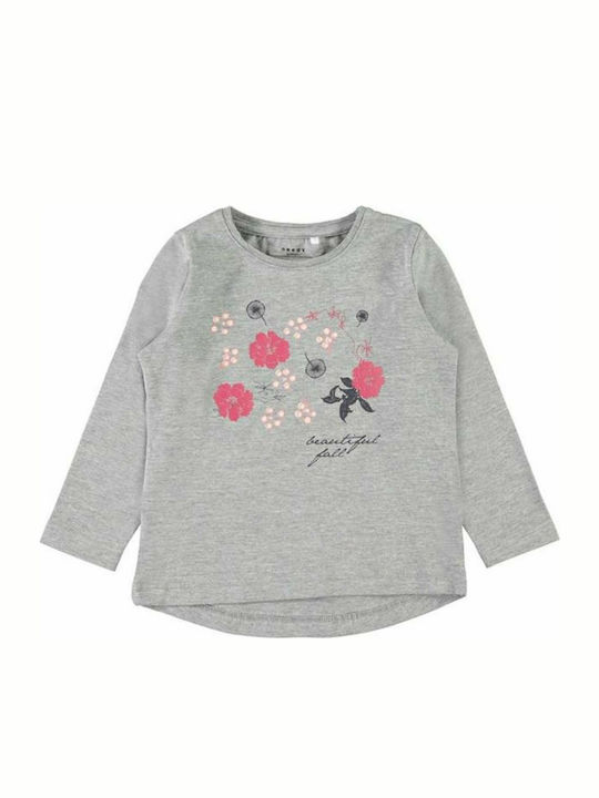 Name It Kids Blouse Long Sleeve Gray