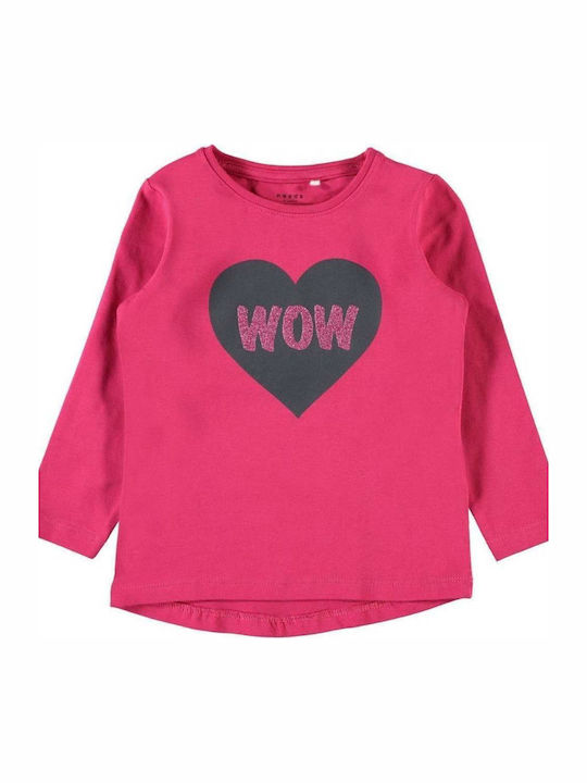 Name It Kids Blouse Long Sleeve Fuchsia