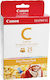 Canon E-C25 Photo Paper Easy Photo Pack 54x86 for Printers Inkjet 25 Sheets