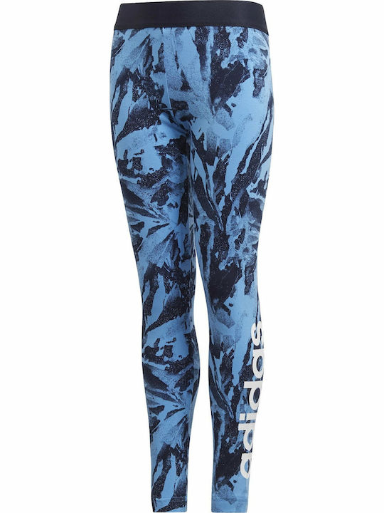 adidas Kids Legging Long Blue DW9716