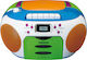 Lenco Portable Radio-CD Player SCD-971 Equipped with CD / Cassette / Radio Multicolour