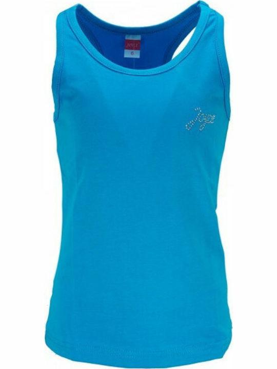 Joyce Kids Blouse Sleeveless Light Blue